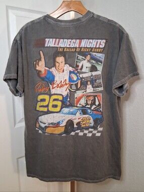 Talladega Nights T Shirt Size Medium Gray